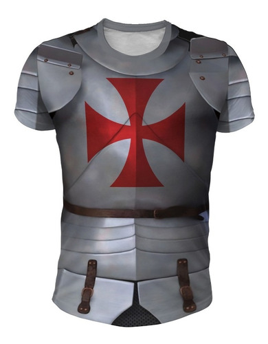 Remera Caballeros Templarios Armadura Medieval Mod 1