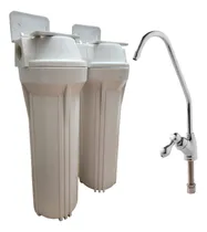 Comprar Filtro Purificador De Agua Bajo Mesada Doble Con Canilla!