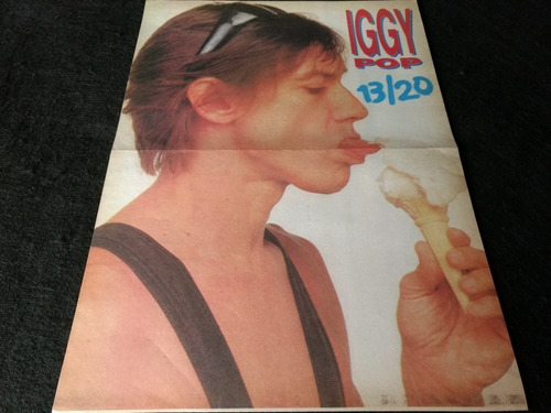Poster Iggy Pop * 39 X 28 (n009)