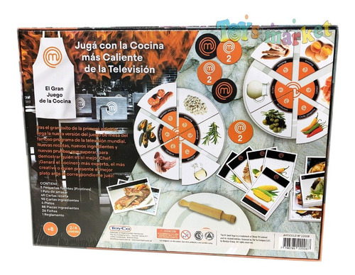 Imagen 3 de 5 de Masterchef Juego De Mesa Cocina Master Chef Original Toyco