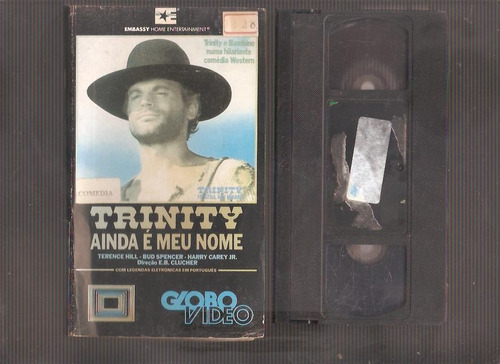 Vhs Trinity Ainda É Meu Nome - Original - Terence Hill - Leg (Usado)