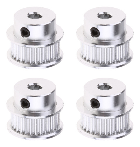 4 Unids Gt2 30 Polea De Correa Dentada Para 6 Mm Cinturón