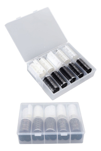 Pegatinas Para Encajes De Uñas, 2 Botellas, 10 Unidades, Lám