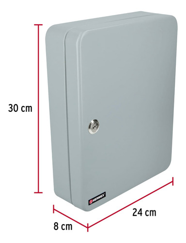 Caja Para Llaves Truper Hermex Calla-60 En Acero