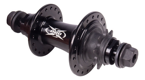 Par Cubos Pro-x Cog 9 Eixo 14mm Tras E 3/8 Diant. Barulhento Cor Preto