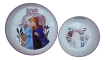 Comprar Set De Plato Playo Y Hondo Personajes Infantiles Orig Wabro Color Blanco Frozen Personaje Frozen