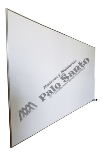 Tablero Acrilico Cuadriculado 2.44x 1.22 Perfil En Aluminio