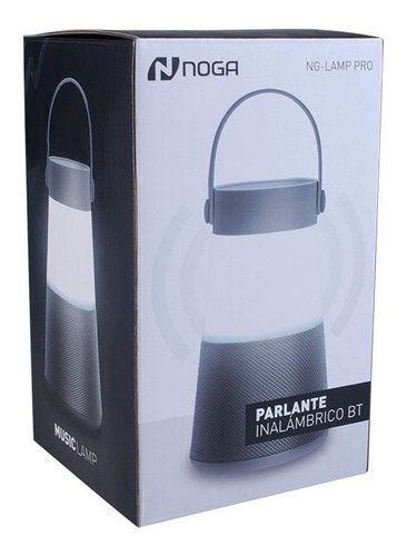 Imagen 7 de 7 de Parlante Lampara Bluetooth Noga Music Lamp Pro Camping Cuota