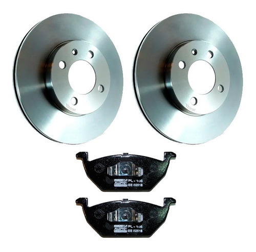 Discos Y Pastillas P/ Renault Duster Oroch Fluence 2.0 Kitx2