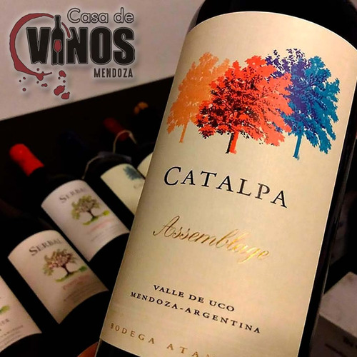 Vino Catalpa Malbec 750ml Bodega Atamisque