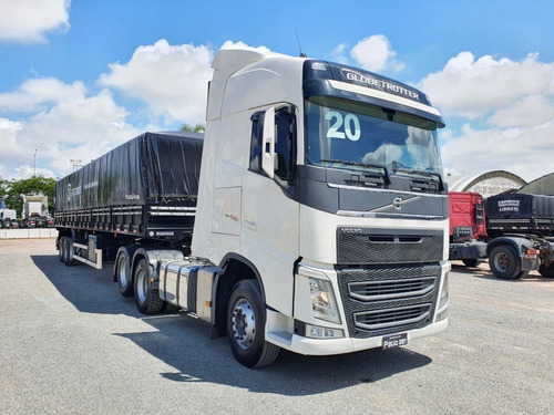 Imagem 5 de 15 de Caminhão Volvo Fh500 2020 + Graneleira 13.5m Rodolinea 2022