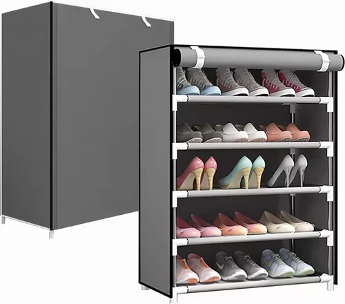 Organizador de Zapatos Zapatera 5 Pisos ajustable Shoe Rack for