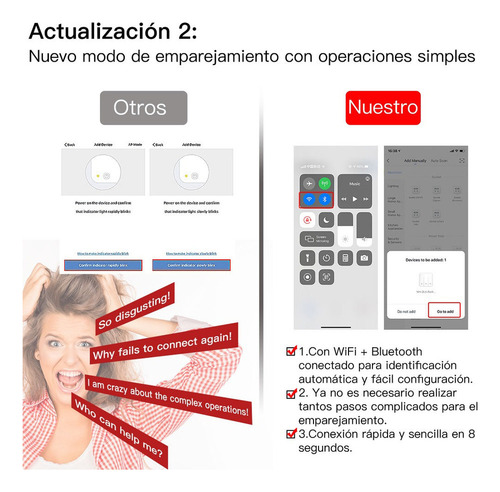 Inteligente Wifi Rf433 Dimmer Regulable Interruptor Moes