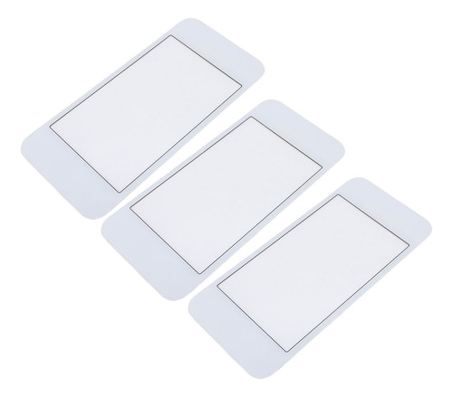 Lente De Pantalla Superior De Consola De Juegos Blanca Y Bla