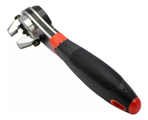 Llave De Trinquete Reversible Ajustable Con Mango De Goma