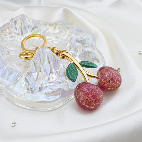 Cherry Bag Charms Purse Charms For Handbags Keychain Accesso