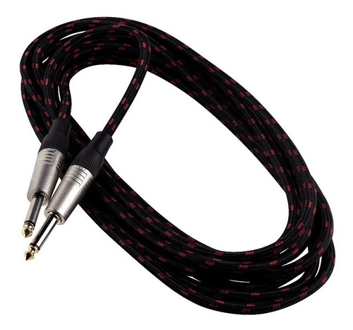 Cable De Instrumento Warwick Rockcable Recto 9m Textil Cuota