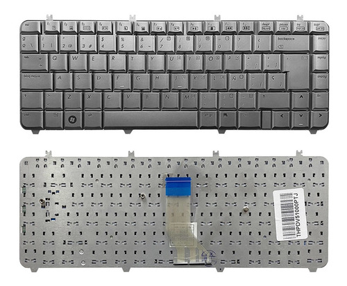 Teclado Hp Pavilion Dv5 Dv5-1008tx Dv5-1142la Plata Español