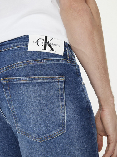 Jeans Hombre Slim Taper Azul Calvin Klein