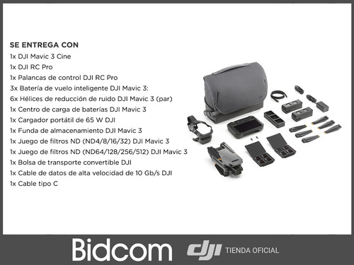 Drone Dji Mavic 3 Cine Premium Combo 4k Tienda Oficial
