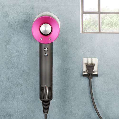 O Soporte De Pared Para Colgador De Secador De Pelo Para