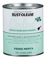 Comprar Pintura Chalk Paint Rust Oleum 09l Verde Menta