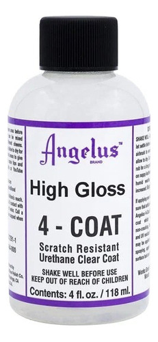 Finisher 4-coat Angelus 4 Oz Acabado High Gloss