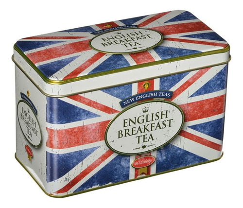 Te New English Teas Lata 40 Sobres English Breakfast Uk Flag
