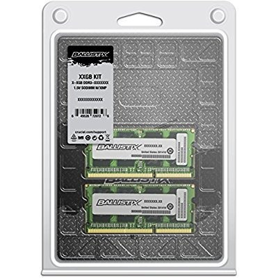 Ballistix Deporte Sodimm Ddr3 De 8gb Kit 4gbx2 1866 Mt / S P