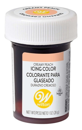 Colorante Comestible En Gel Durazno 28gr Wilton 