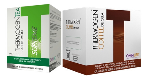 Thermogen Limon + Coffee De Oll - Unidad a $89500