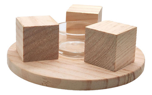 Calentador De Tetera, Soporte De Madera Para Calentar Té, 1