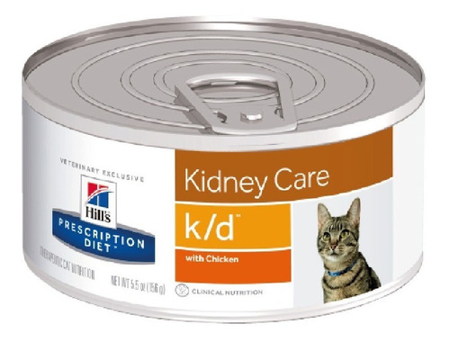 Alimento Para Gato En Lata K/d Hill's Adultos Todas Las Raza