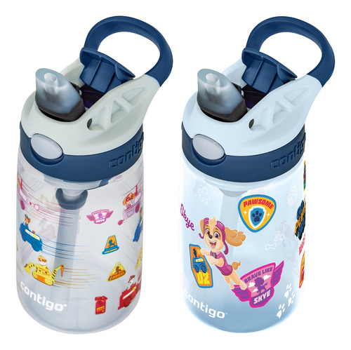 Termo Infantil Contigo 2 Pzs De Paw Patron 0.4l -azul