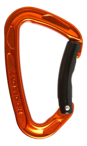 Mosqueton Super Tech Straight Bent Naranja