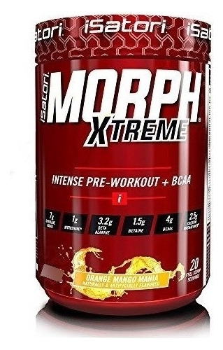 Isatori Morph Xtreme Formula Preworkout Intenso Con Bcaas Ma