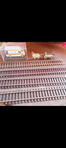 Locomotora .vagones Ferromodelismo Escala Ho Trenes Lote