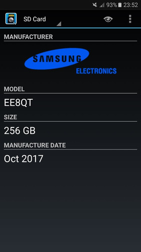 Cartao Samsung Micro Sdxc Evo 4k 256gb Plus Insigh Lacrado 6