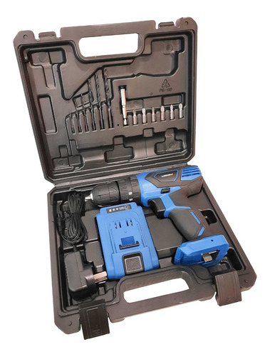 Imagen 5 de 8 de Taladro Percutor Inalam Litio Logus 18v Max + Maletin - 6cuo