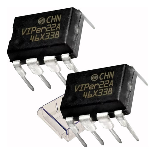 2 X Circuito Integrado Viper22a Dip-8 Ci Viper22 Viper 22a