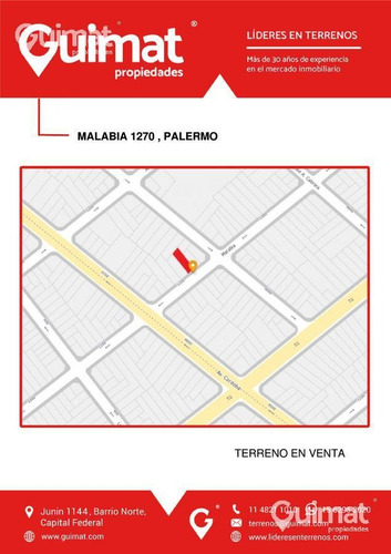 Imagen 3 de 13 de Malabia Y Cordoba - Lideres En Terrenos - Guimat Propiedades
