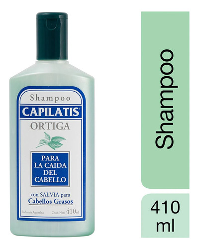 Capilatis Shampoo Ortiga Salvia Graso Caída 410 Ml