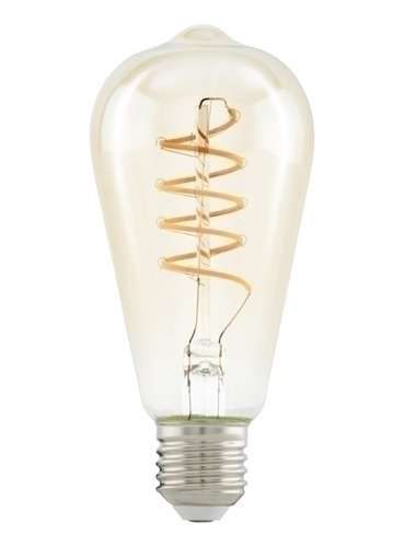 Lámpara Led Vintage Velon Transparente, 4w Rosca E27 - Eglo