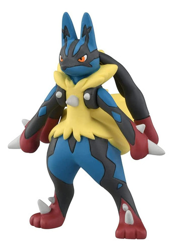 Mega Lucario Moncolle Ms52 Figura De 2 Pulgadas