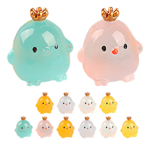 Accesorios Luminous Crown Chicken, 15 Piezas