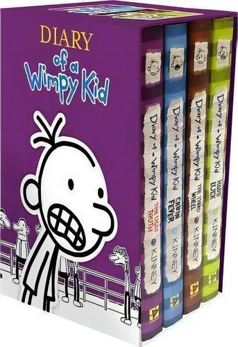 Diary Of A Wimpy Kid Box Of Books, De Jeff Kinney. Editorial Abrams, Tapa Dura En Inglés