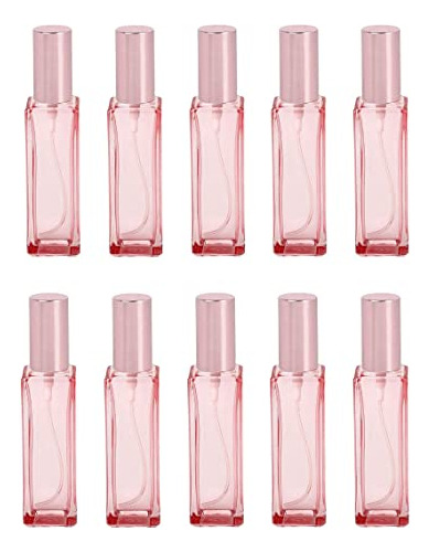 Ctkcom - Frascos De Perfume De Vidrio De 20ml, Rosados, Con