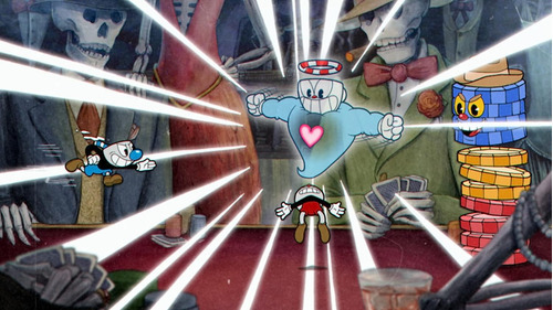 Juego multimedia físico Cuphead de edición limitada para PS4