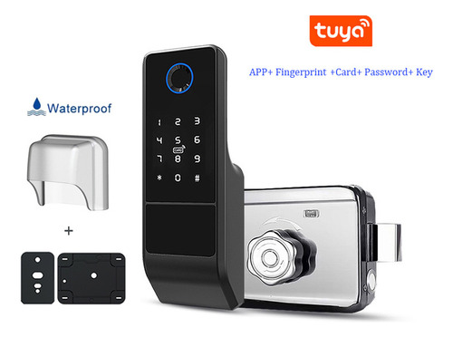 Cerradura De Puerta Inteligente Tuya, Dispositivo De Cierre