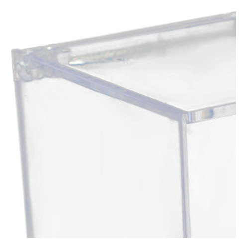 2 Paquete De 2-4 Cajas Transparentes Acrílicas Con 2 Piezas